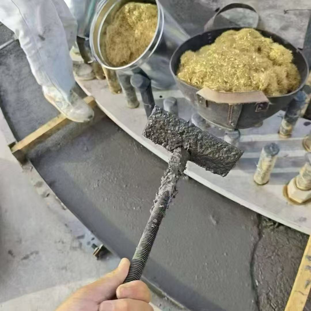 苍梧C120钢纤维高强无收灌浆料 轧机压缩机汽轮机发电机锻压设备底座灌浆材料